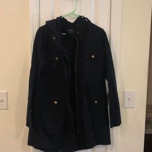 Navy Blue Utility Jacket